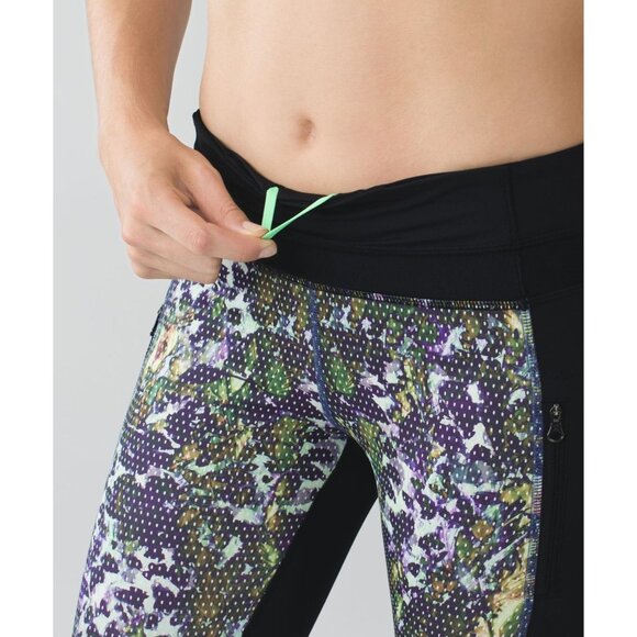 Lululemon Black Inspire Tight II *Full-On Luxtreme Leggings Size 8 41502 - Picture 3 of 14